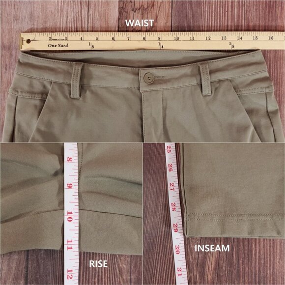 BYLT Mens Size 31 Everyday Pants 2.0 Slim Fit Fawn Stretch - Picture 13 of 13